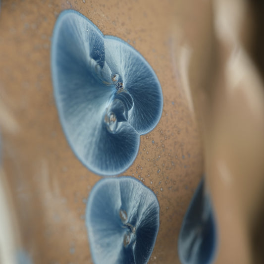 Vase PINEAE, couleur "bluebrown"