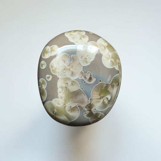 Patère Agate cristallisée (grande)